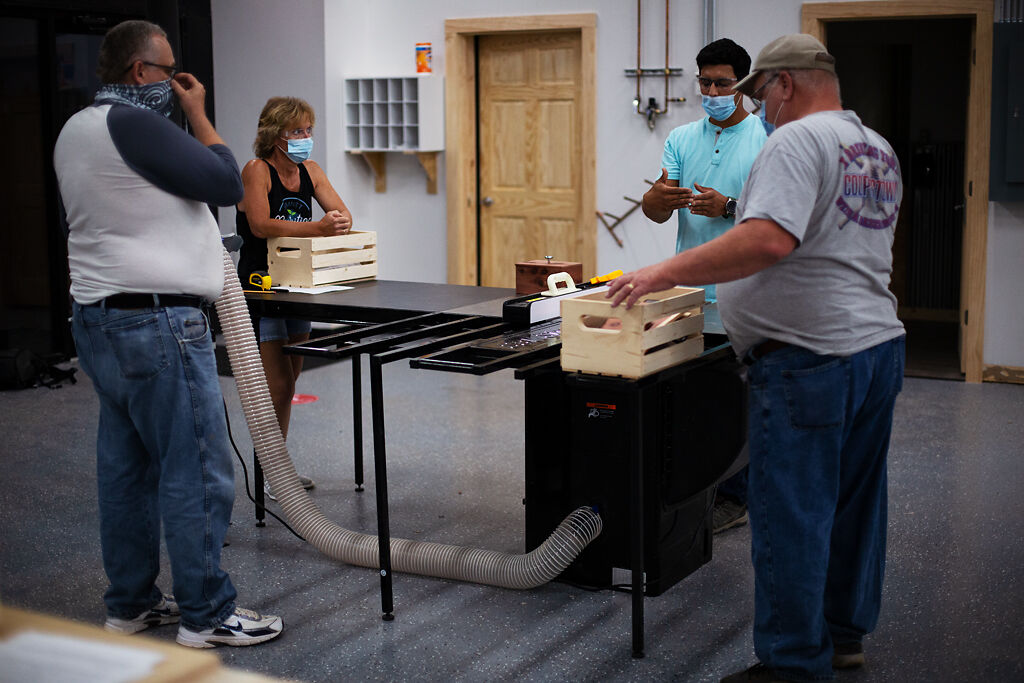 Sawdust studios is a community woodshop